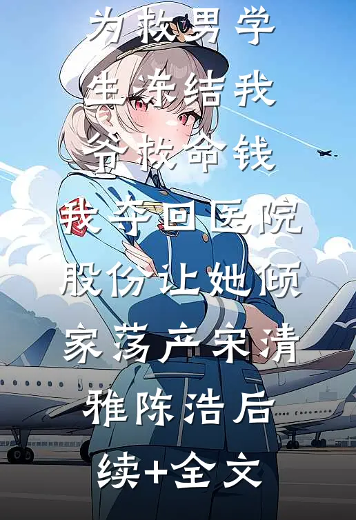 教授妻子为救男学生冻结我爷救命钱，我夺回医院股份让她倾家荡产宋清雅陈浩后续+全文