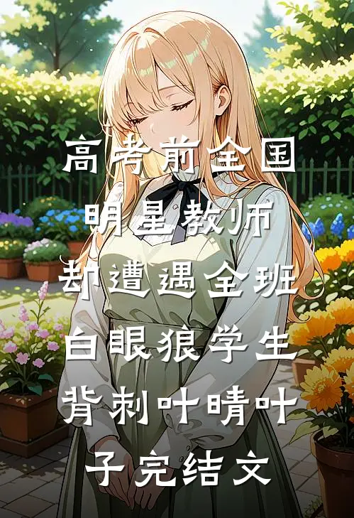 高考前全国明星教师，却遭遇全班白眼狼学生背刺叶晴叶子完结文