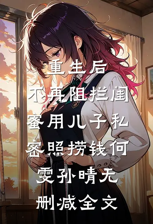 重生后，不再阻拦闺蜜用儿子私密照捞钱何雯孙晴无删减全文