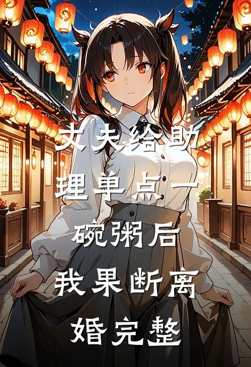 丈夫给助理单点一碗粥后，我果断离婚完整