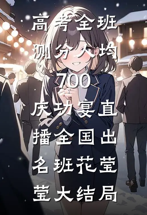 高考全班测分人均700，庆功宴直播全国出名班花莹莹大结局