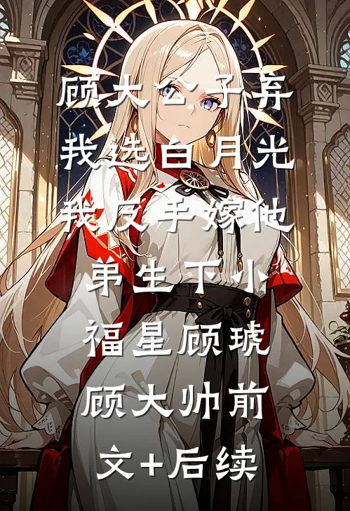 顾大公子弃我选白月光，我反手嫁他弟生下小福星顾琥顾大帅前文+后续