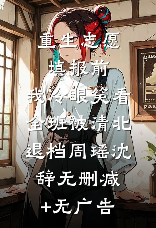 重生志愿填报前，我冷眼笑看全班被清北退档周瑶沈辞无删减+无广告