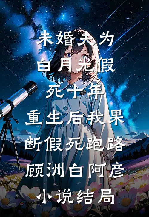 未婚夫为白月光假死十年，重生后我果断假死跑路顾洲白阿彦小说结局