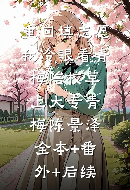 重回填志愿，我冷眼看青梅陪校草上大专青梅陈景泽:全本+番外+后续