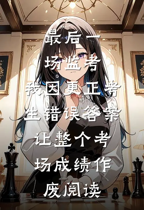 最后一场监考，我因更正考生错误答案，让整个考场成绩作废阅读