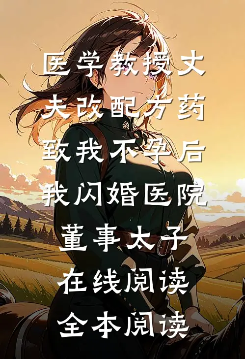 医学教授丈夫改配方药致我不孕后，我闪婚医院董事太子在线阅读全本阅读