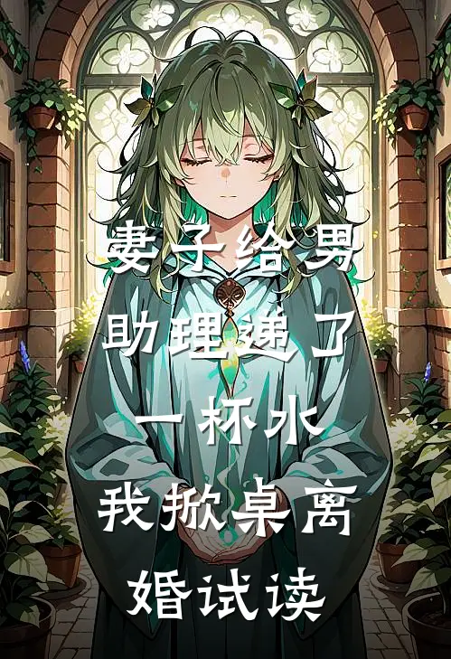 妻子给男助理递了一杯水，我掀桌离婚试读