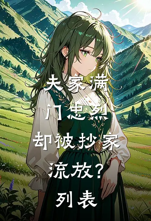 夫家满门忠烈，却被抄家流放？列表