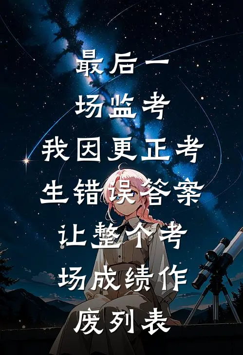 最后一场监考，我因更正考生错误答案，让整个考场成绩作废列表