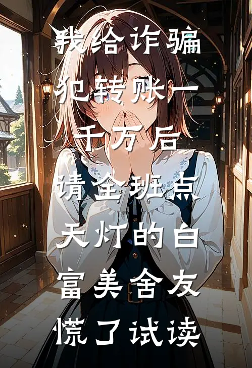 我给诈骗犯转账一千万后，请全班点天灯的白富美舍友慌了试读