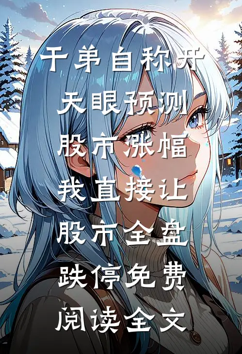 干弟自称开天眼预测股市涨幅，我直接让股市全盘跌停免费阅读全文