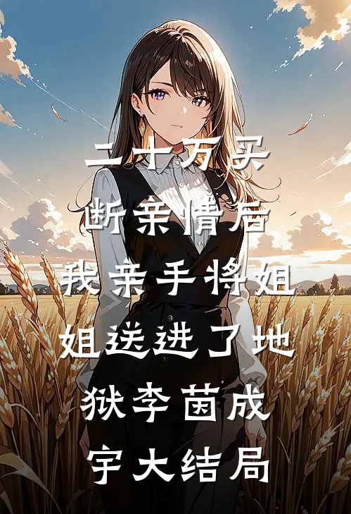 二十万买断亲情后，我亲手将姐姐送进了地狱李茵成宇大结局