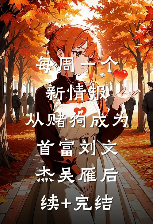 每周一个新情报，从赌狗成为首富刘文杰吴雁后续+完结