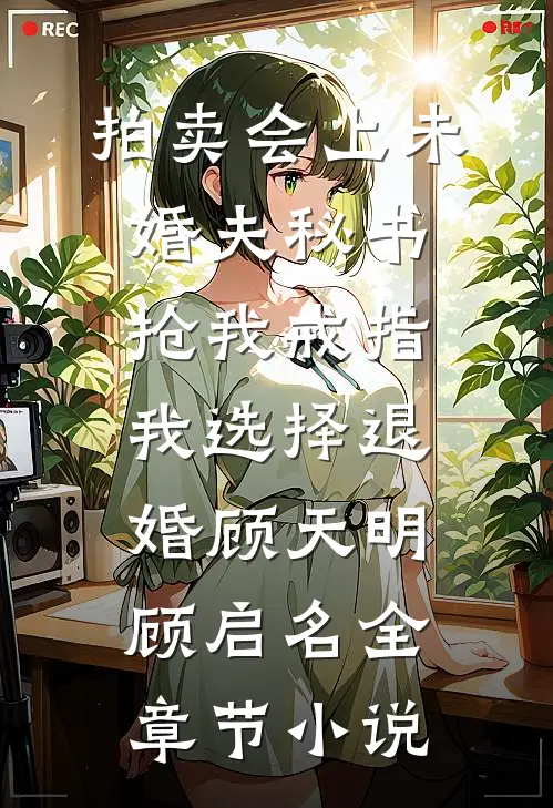 拍卖会上未婚夫秘书抢我戒指，我选择退婚顾天明顾启名全章节小说