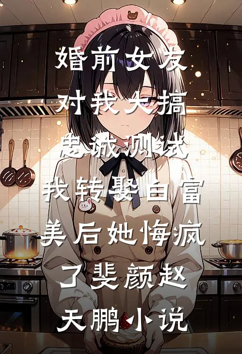 婚前女友对我大搞忠诚测试，我转娶白富美后她悔疯了斐颜赵天鹏小说