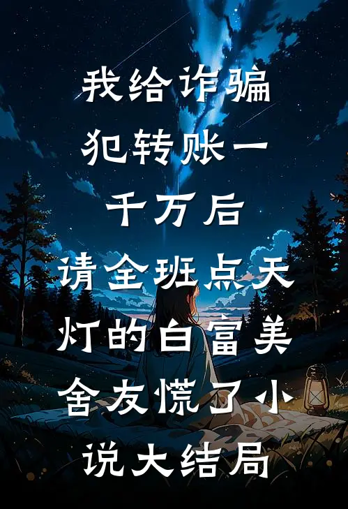 我给诈骗犯转账一千万后，请全班点天灯的白富美舍友慌了小说大结局