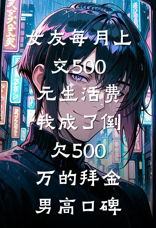 女友每月上交500元生活费，我成了倒欠500万的拜金男高口碑