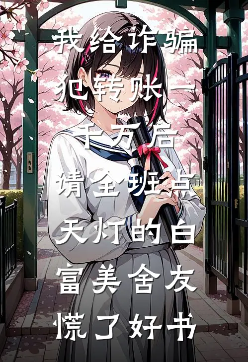我给诈骗犯转账一千万后，请全班点天灯的白富美舍友慌了好书