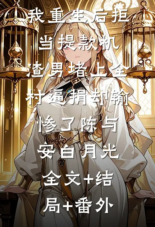 我重生后拒当提款机，渣男堵上全村逼捐却输惨了陈与安白月光全文+结局+番外