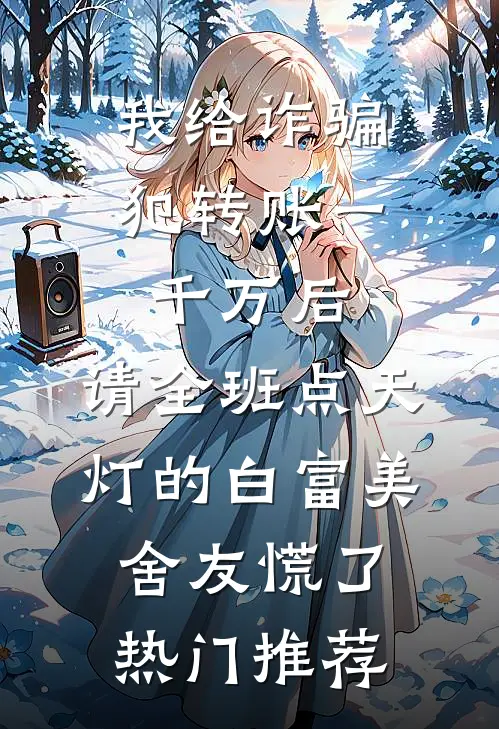 我给诈骗犯转账一千万后，请全班点天灯的白富美舍友慌了热门推荐