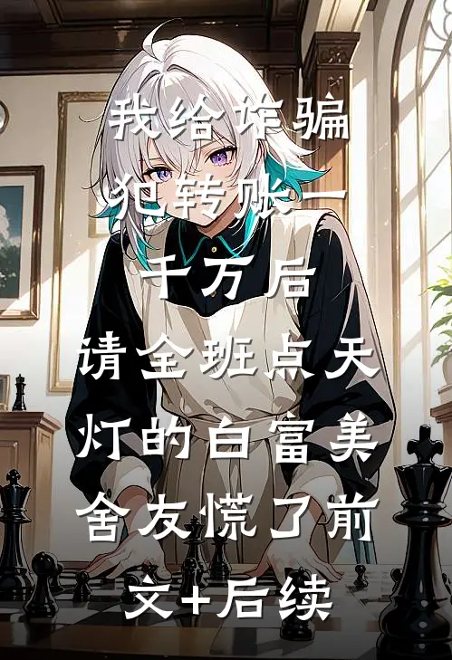 我给诈骗犯转账一千万后，请全班点天灯的白富美舍友慌了前文+后续