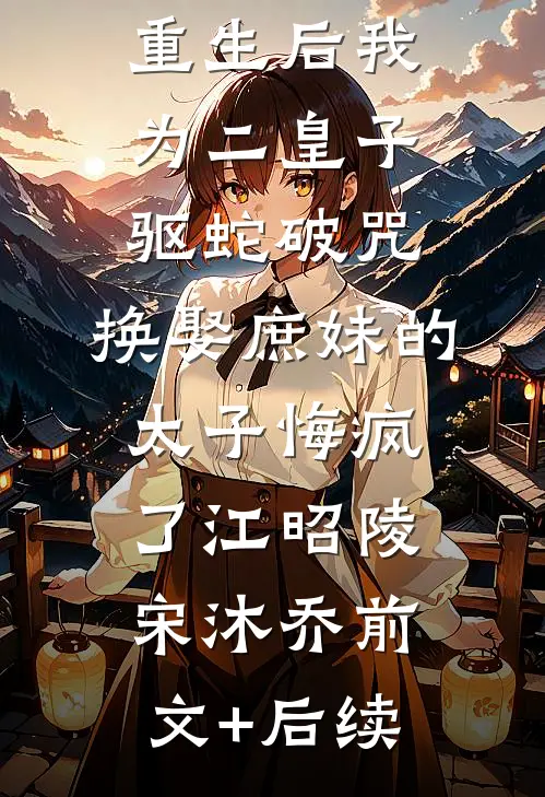 重生后我为二皇子驱蛇破咒，换娶庶妹的太子悔疯了江昭陵宋沐乔前文+后续