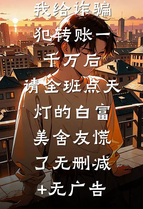 我给诈骗犯转账一千万后，请全班点天灯的白富美舍友慌了无删减+无广告