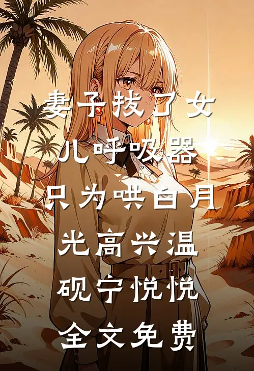 妻子拔了女儿呼吸器，只为哄白月光高兴温砚宁悦悦全文免费