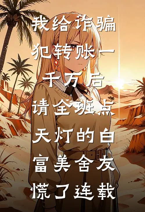 我给诈骗犯转账一千万后，请全班点天灯的白富美舍友慌了连载
