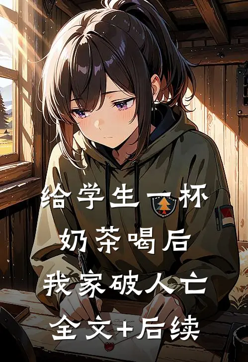 给学生一杯奶茶喝后，我家破人亡全文+后续