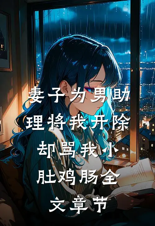 妻子为男助理将我开除，却骂我小肚鸡肠全文章节