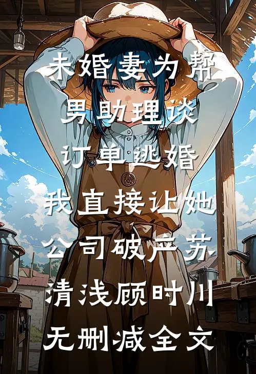 未婚妻为帮男助理谈订单逃婚，我直接让她公司破产苏清浅顾时川无删减全文