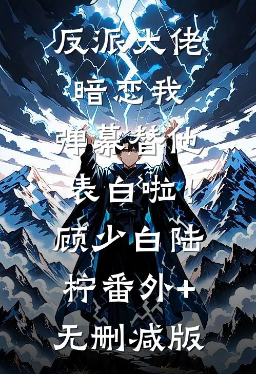 反派大佬暗恋我，弹幕替他表白啦！顾少白陆柠:番外+无删减版