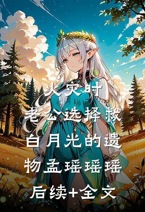 火灾时，老公选择救白月光的遗物孟瑶瑶瑶后续+全文
