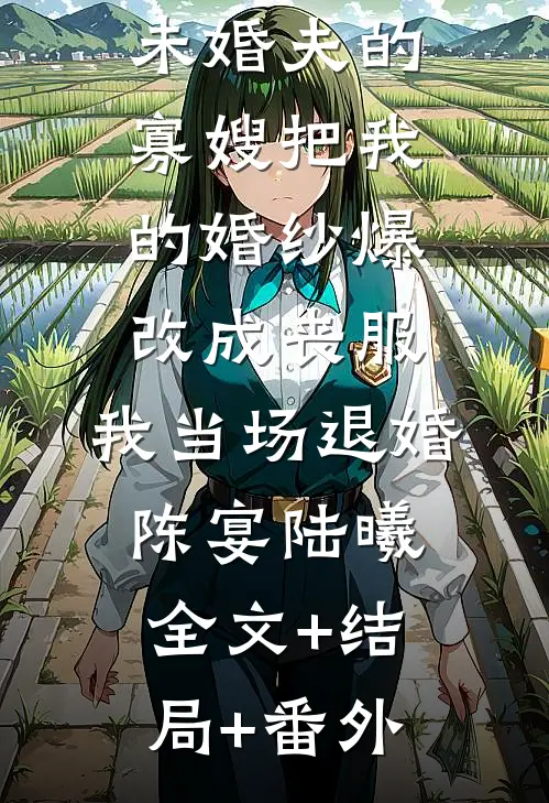 未婚夫的寡嫂把我的婚纱爆改成丧服，我当场退婚陈宴陆曦:全文+结局+番外