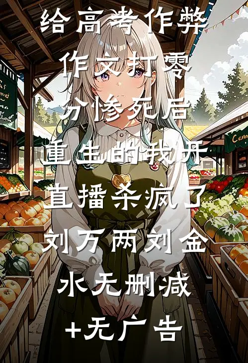 给高考作弊作文打零分惨死后，重生的我开直播杀疯了刘万两刘金水无删减+无广告